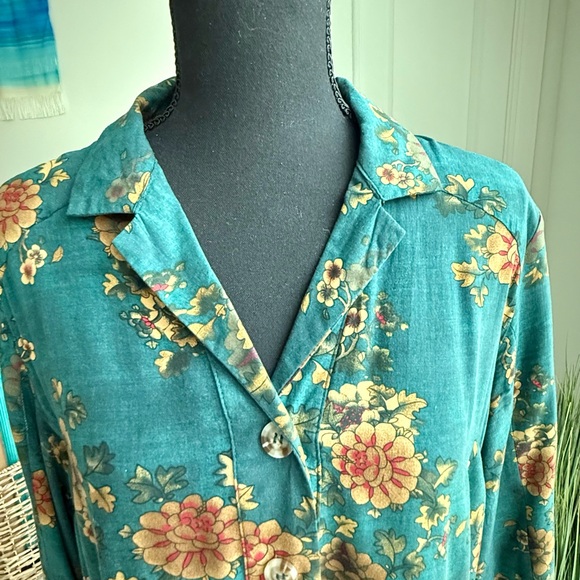 Natural Life Ansley Woven Tunic Shirt Dress - Picture 6 of 9